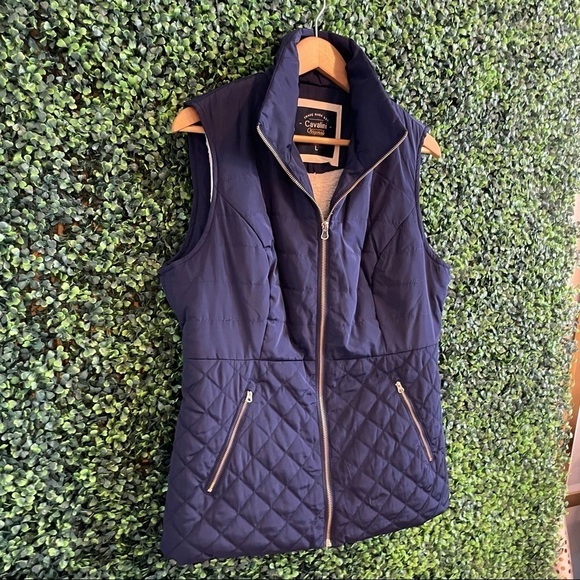NWOT Navy Cavalini Vest - Picture 2 of 11